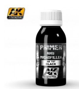 AK Interactive Black Primer and Microfiller 100ml