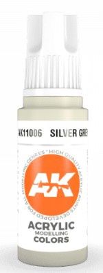 AK Interactive 3G Acrylic Silver Grey 17ml