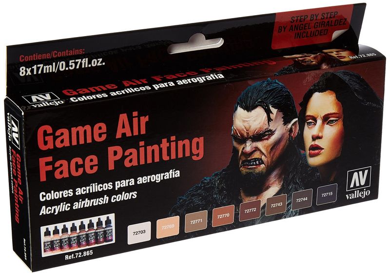 Vallejo 17Ml. Face Painting (8) By Angel Giraldez 72865
