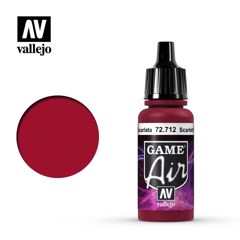 Vallejo 17 Ml. Scarlett Red 72712
