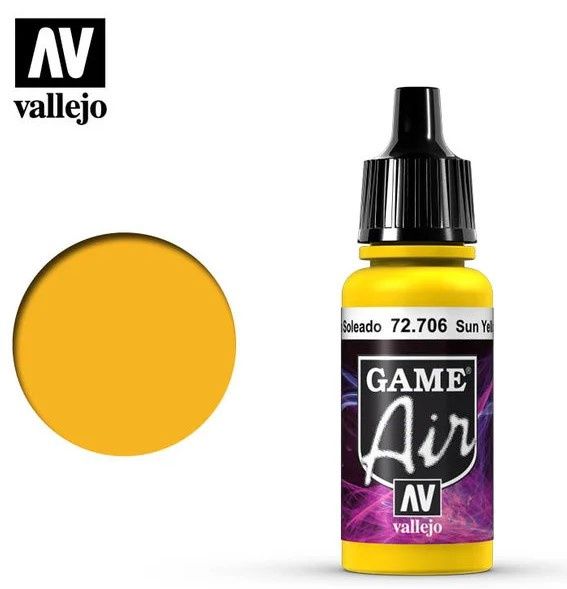 Vallejo 17 Ml. Sun Yellow 72706