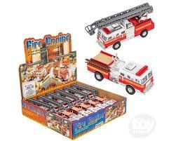 Toy Network 5.5" Die-Cast Pull Back Fire Truck