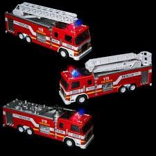Toy Network 7IN PULL BACK LT/SND FIRE ENGINE 1/32 6