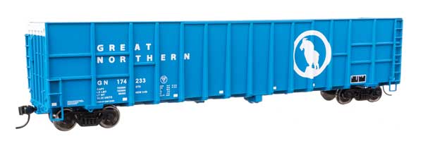 Walthers Mainline 910-6113 HO Scale 61' Wood Chip Gondola GN #174233