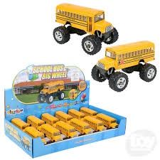 Toy Network 5" Diecast Pull Back School Bus