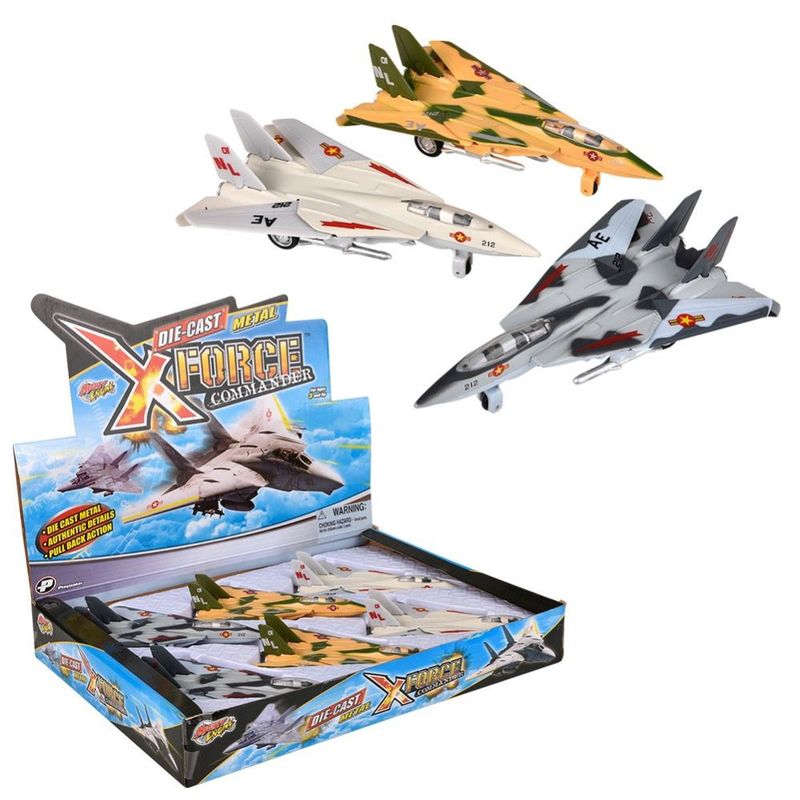 Toy Network 7" 'Die-Cast Pull Back F-14 Tomcat
