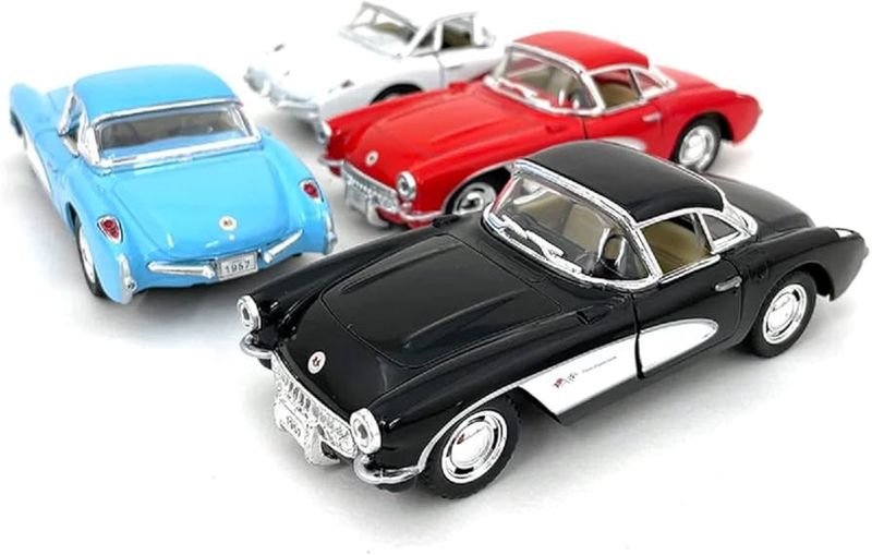 Toy Network 5IN 1957 CHEVROLET CORVETTE 12PCS