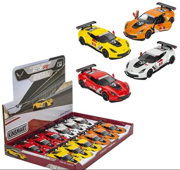 Toy Network 5" Die-Cast 2016 Corvette C7.R Race Car