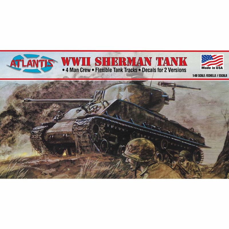 Atlantis Models WWII Sherman Tank