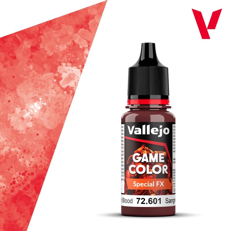 Vallejo 18ml Bottle Fresh Blood Special FX Game Color Special FX 72601