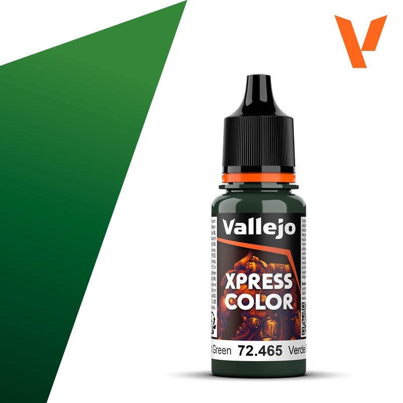 Vallejo 18ml Bottle Forest Green Xpress Color 72465