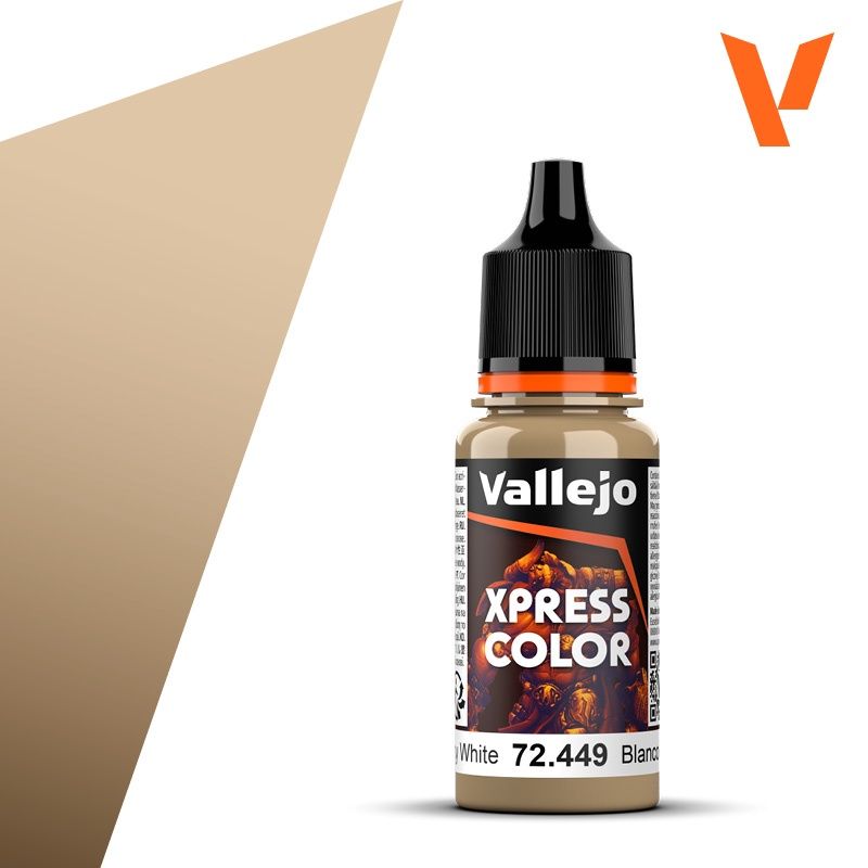 Vallejo 18ml Bottle Mummy White Xpress Color 72449