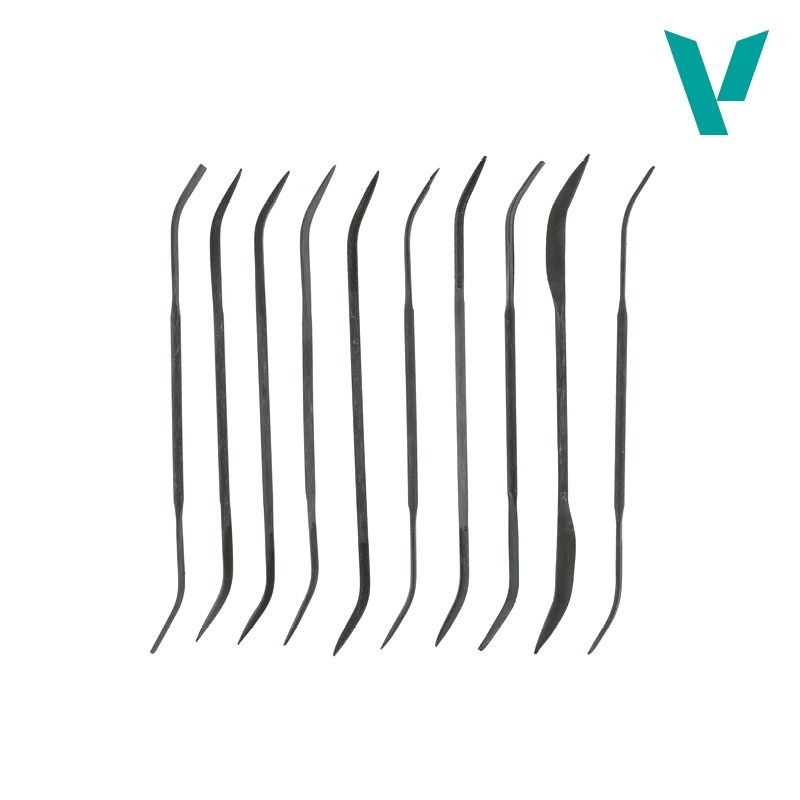 Vallejo Budget Riffler File Set 10Pc T03003