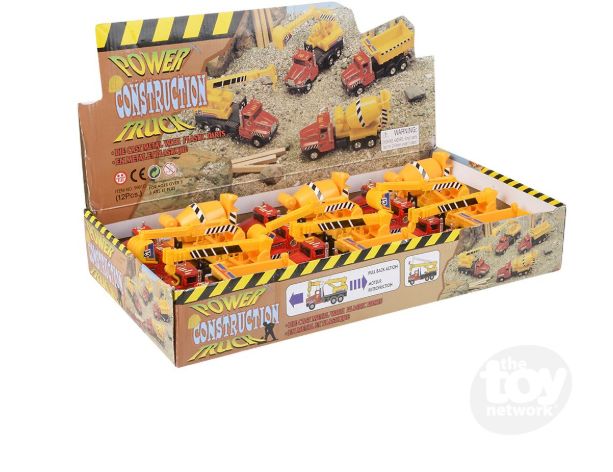 Toy Network 5.25IN DIECAST CONSTRUCTION TRUCKS