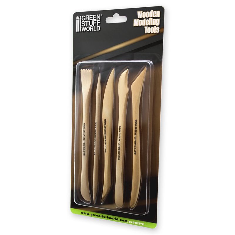 Green Stuff World Wooden Modeling Tools