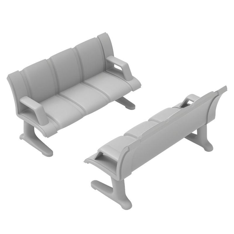 Green Stuff World Waiting Room Benches 1:48