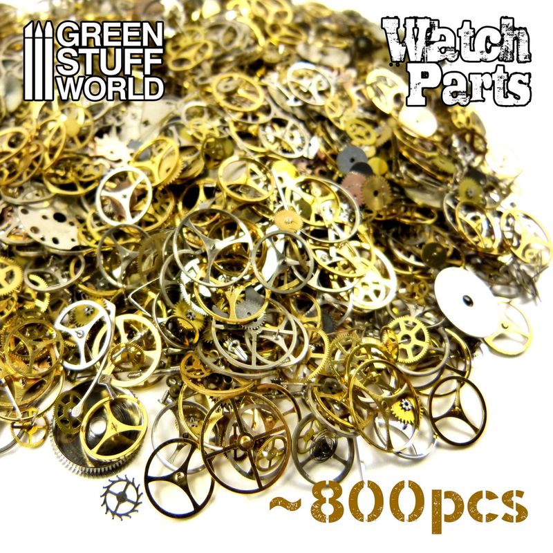 Green Stuff World SteamPunk WATCH PARTS
