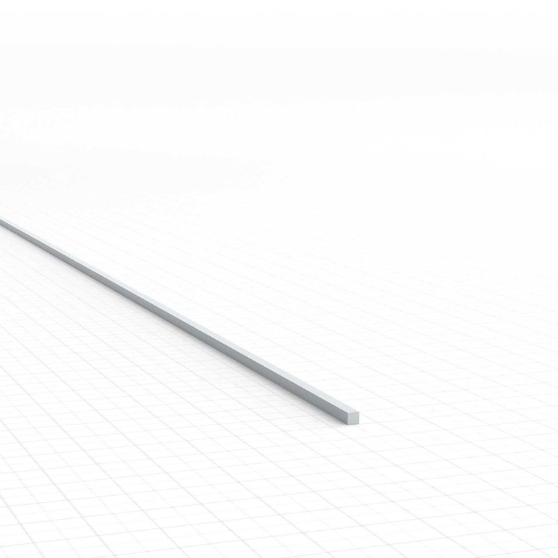 Green Stuff World ABS Plasticard - Profile SQUARED ROD 0,5mm