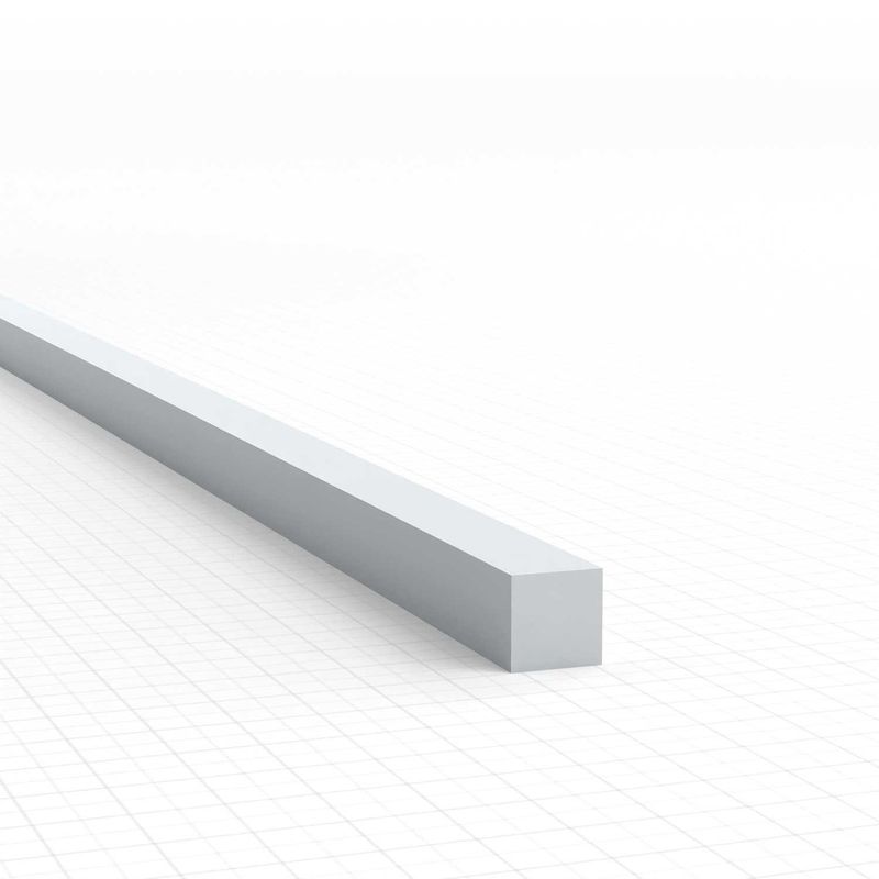 Green Stuff World ABS Plasticard - Profile SQUARED ROD 2.5mm