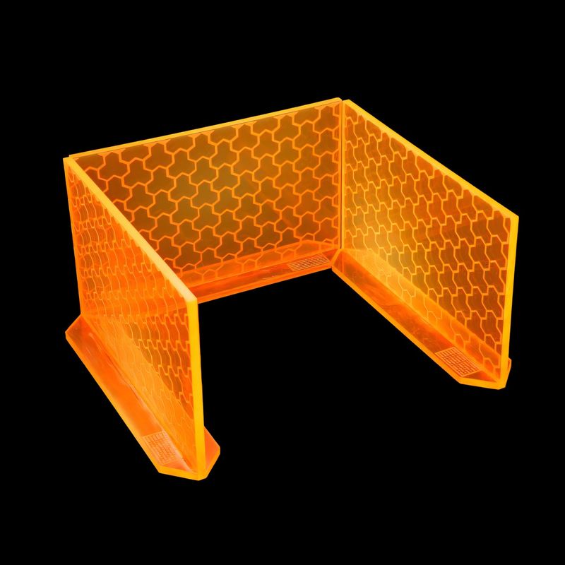 Green Stuff World 3x Big Energy Walls - Phosphorescent Orange