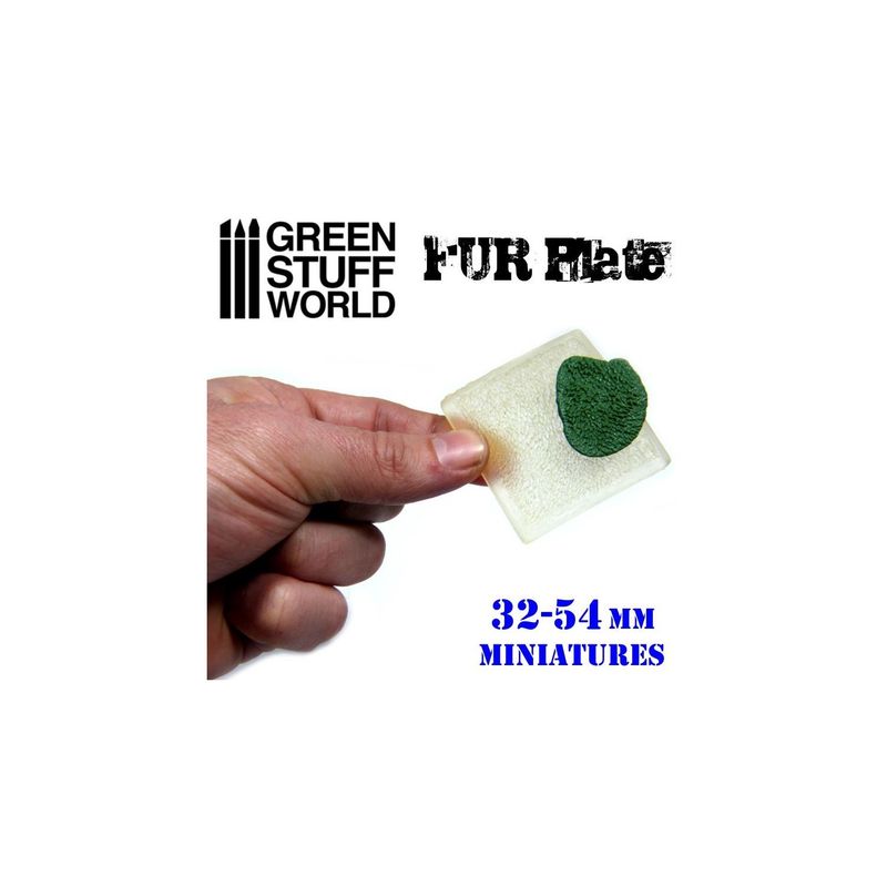 Green Stuff World Texture Plate - Wolf Fur