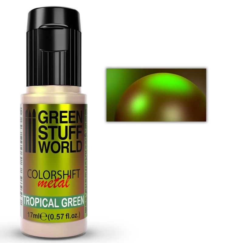 Green Stuff World Chameleon Paint TROPICAL GREEN