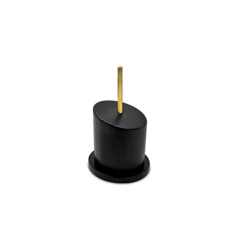 Green Stuff World Tapered Round Bust Plinth 2,5x2,5cm Black