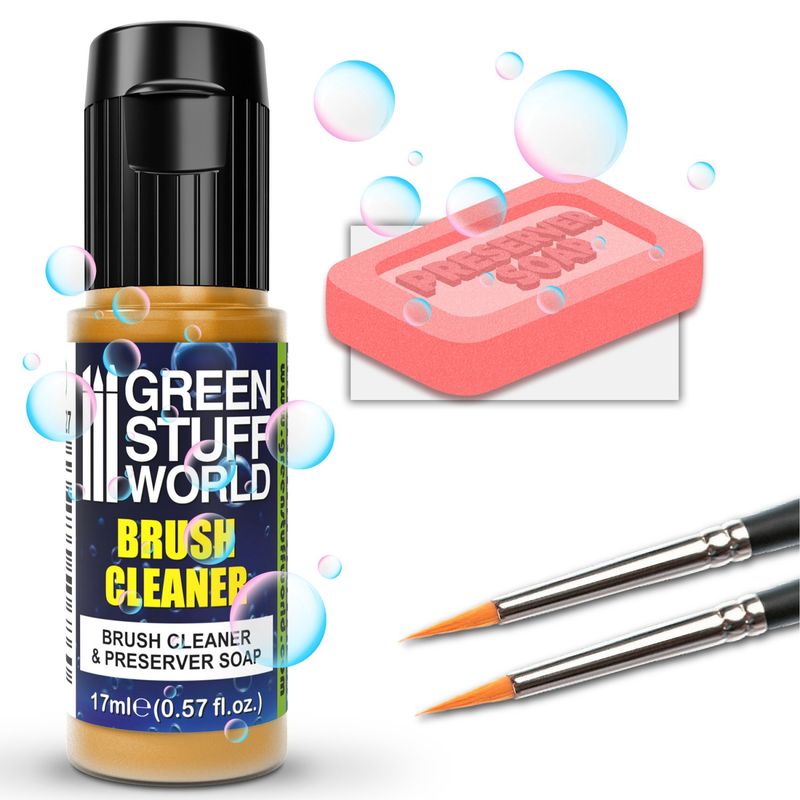 Green Stuff World Brush Soap - Cleaner and Preserver