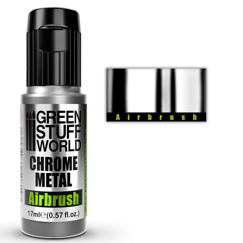 Green Stuff World Chrome Paint - Airbrush