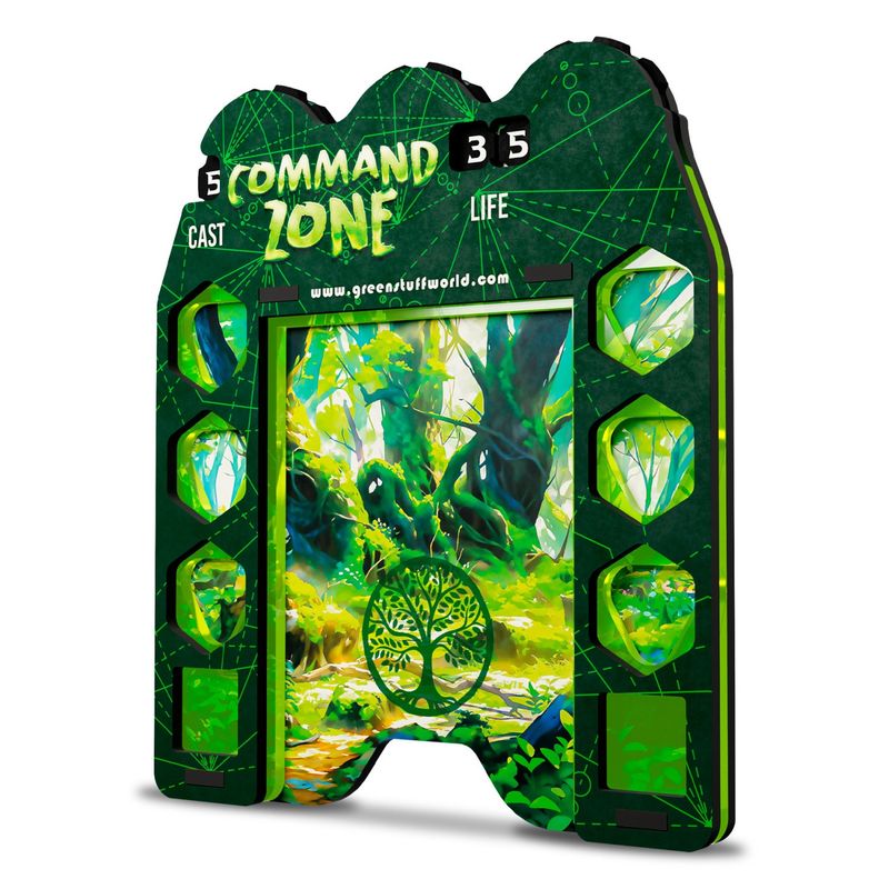 Green Stuff World Command Zone Tray - Forest