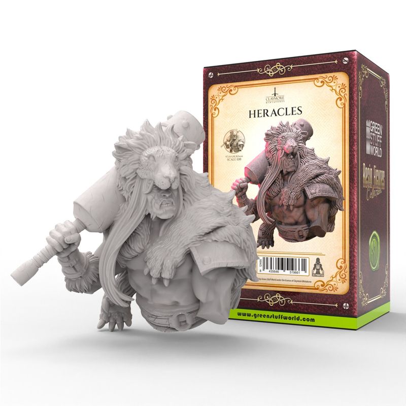 Green Stuff World Claymore Miniatures - Heracles