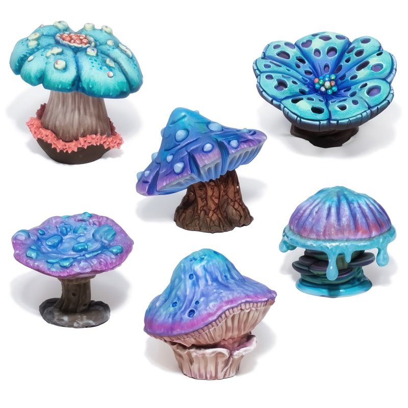 Green Stuff World Chunky Mushrooms XL 1:48