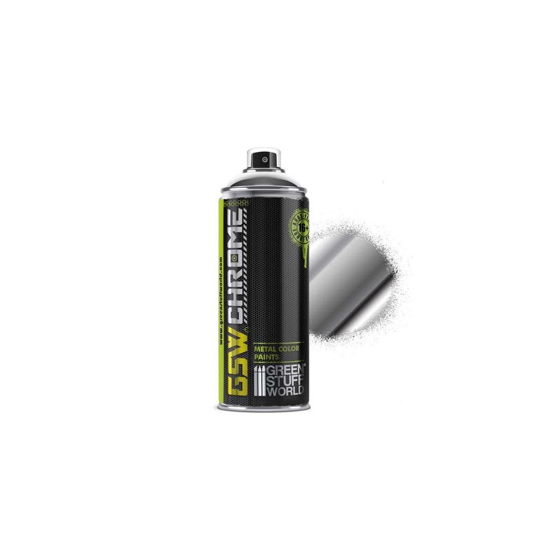 Green Stuff World Chrome Spray Paint 400ml