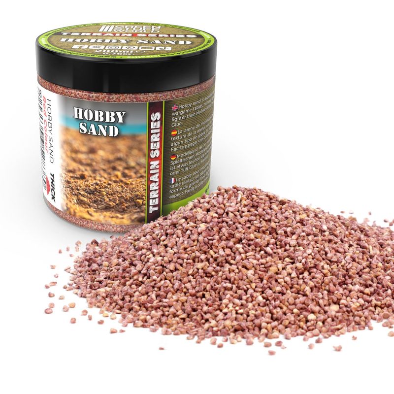 Green Stuff World Thick Hobby Sand - Red 200ml
