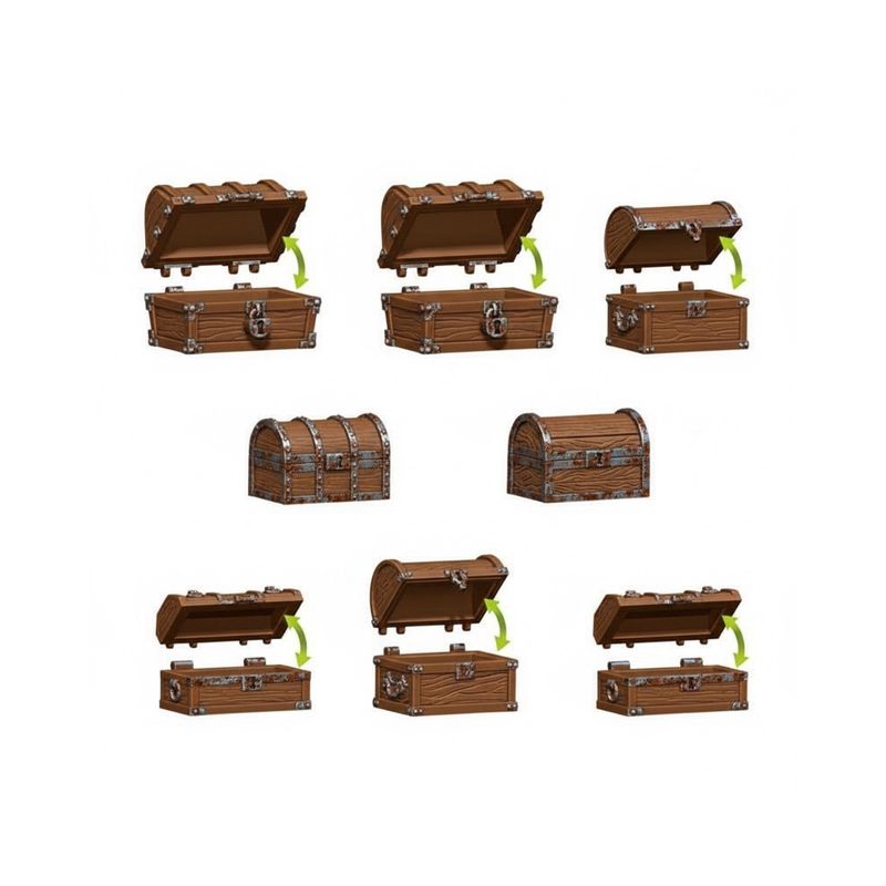 Green Stuff World Chests 1:48-1:35