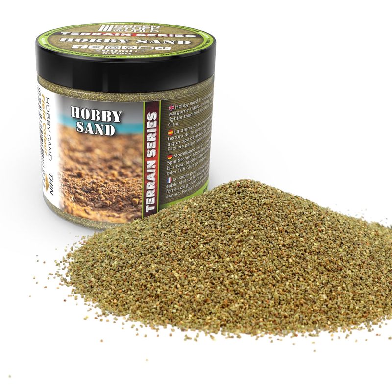 Green Stuff World Thin Hobby Sand - Field Sand 200ml