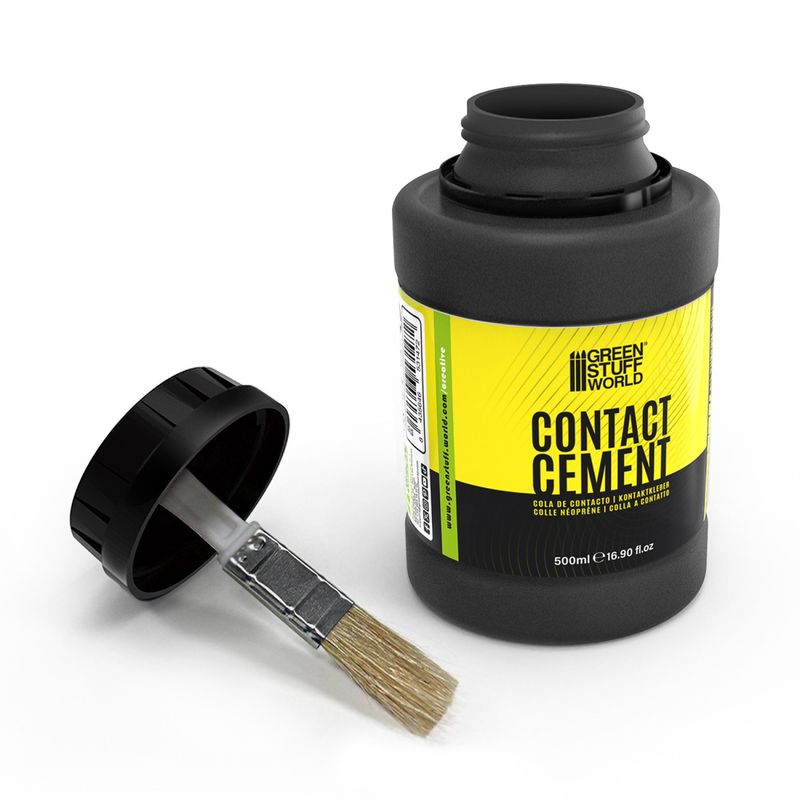 Green Stuff World Contact Cement 500ml with Brush Applicator