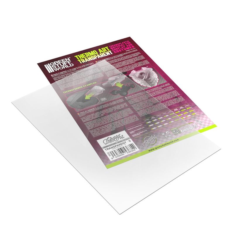 Green Stuff World ThermoArt Vacuum Transparent 200x300mm 0.75mm (S)