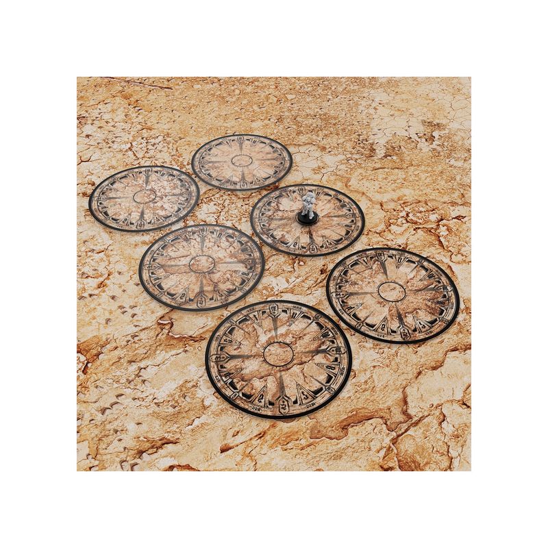 Green Stuff World Clear Objective Marker Wh40k compatible