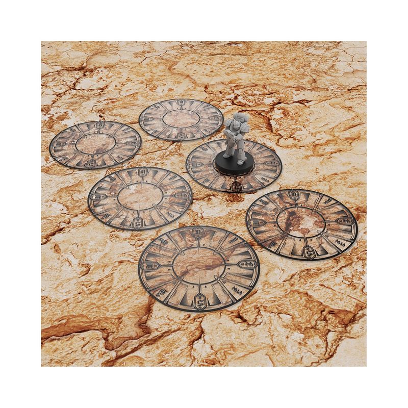 Green Stuff World Clear Objective Marker Kill Team compatible