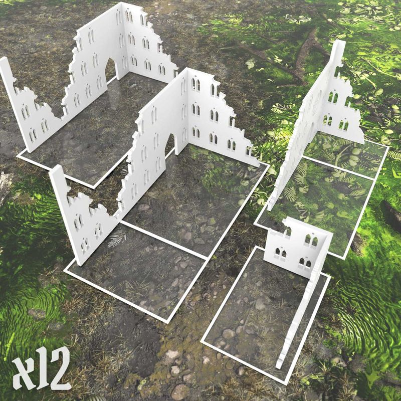 Green Stuff World Basic Glasspack Footprints Wh40k compatible