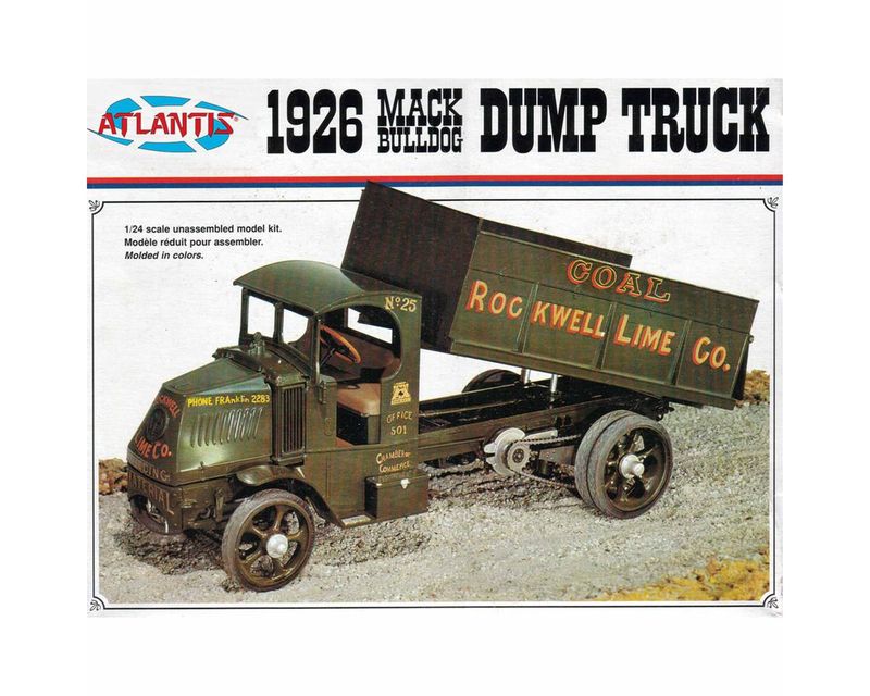 Atlantis Models 1926 Mack Bulldog Dump Truck