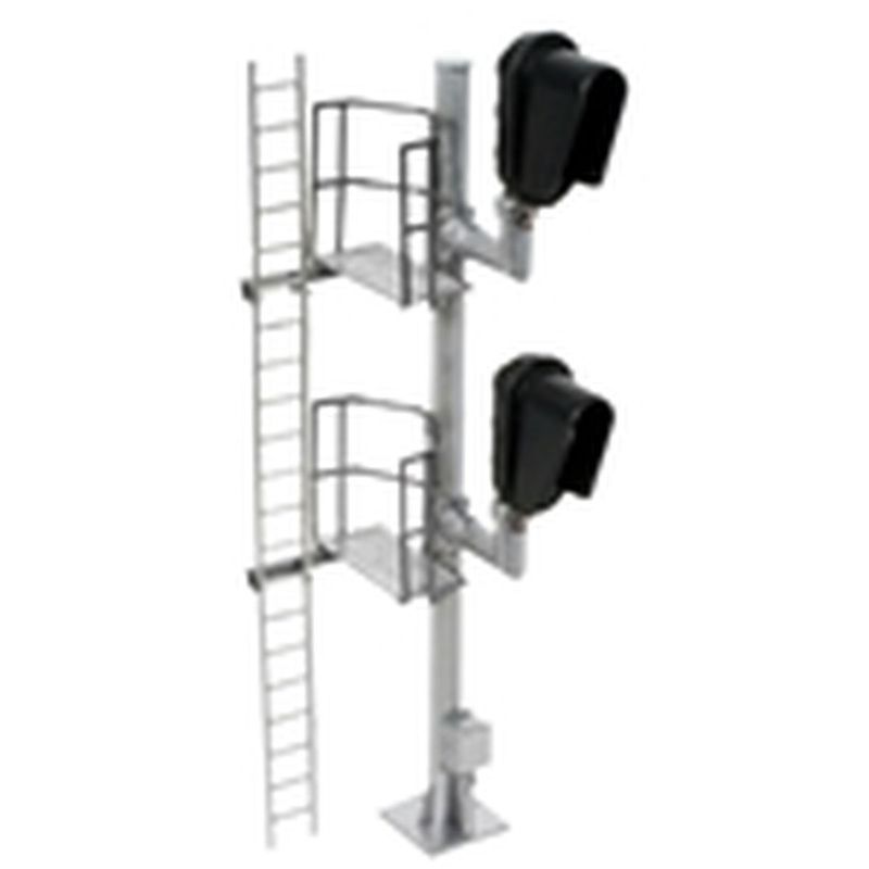 Atlas Railroad HO Signal Hooded Modern Double Head LH