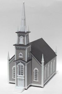 Atlas Railroad HO B/U Church