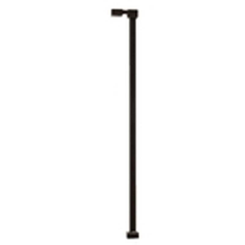 Atlas Railroad N Single Arm Square Light Bronze 30ft Cool White LED (3-pack