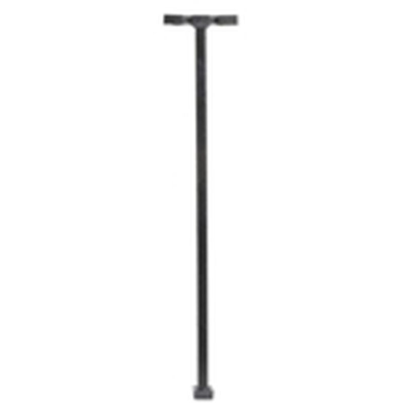 Atlas Railroad N Double Arm Square Light Black 30ft Cool White LED (3-pack)