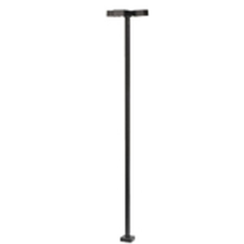Atlas Railroad HO Four Arm Square Light Black 30ft Cool White LED (3-pack)