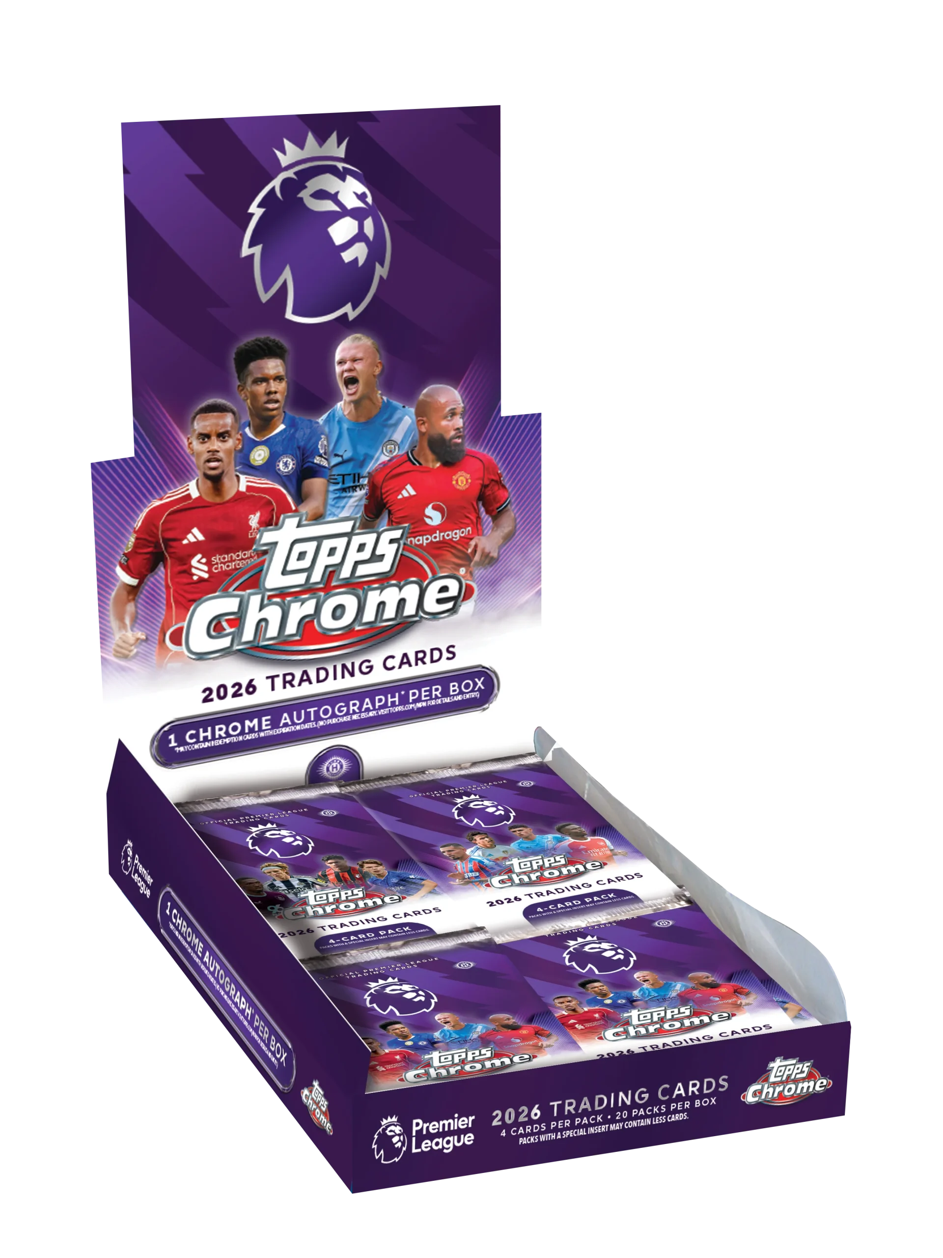 Topps Chrome Premier League 2026 - Hobby Box