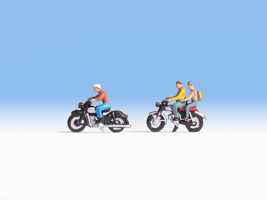 Noch 36904 N Motorcyclists Figures (Set of 3)