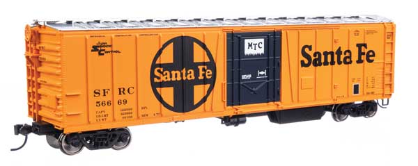 Walthers Mainline 910-3777 HO Scale 50' AAR Reefer Car Santa Fe #56669